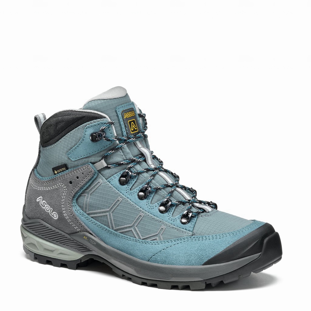 Botas Montaña Asolo FALCON EVO GV Mujer Azules Claro | A29383