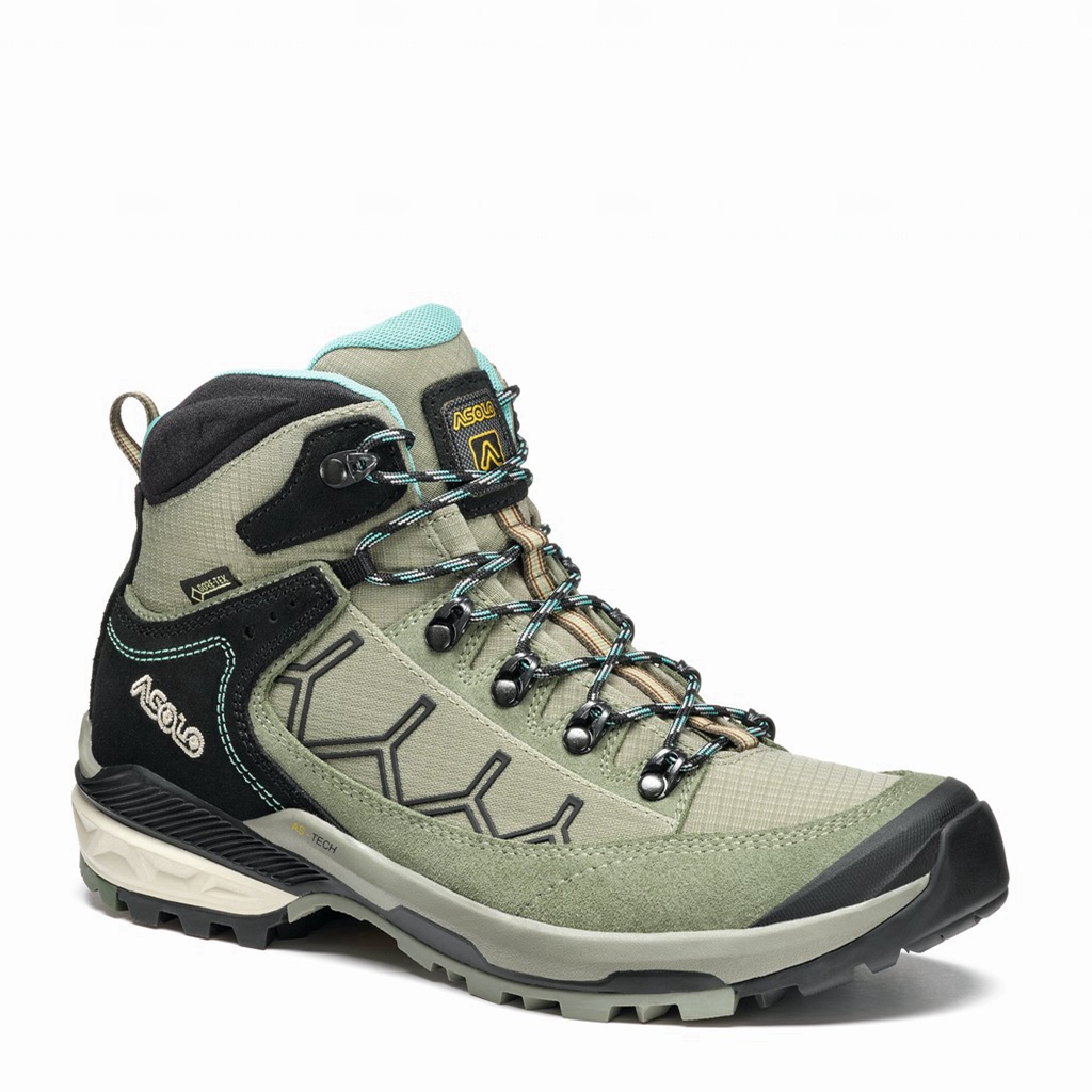 Botas Montaña Asolo FALCON EVO GV Mujer Verde Claro | A63055