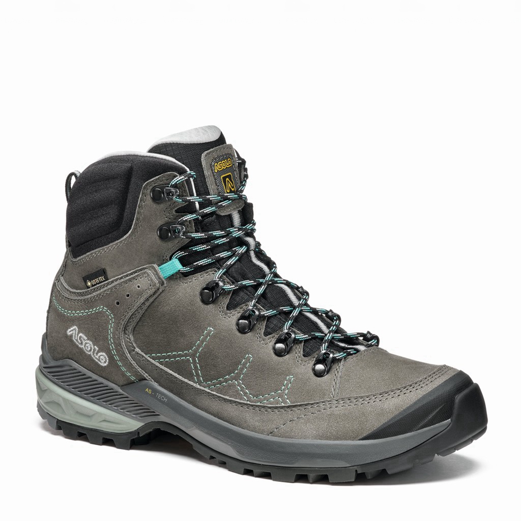 Botas Montaña Asolo FALCON EVO NUBUCK GV Mujer Gris | A39156
