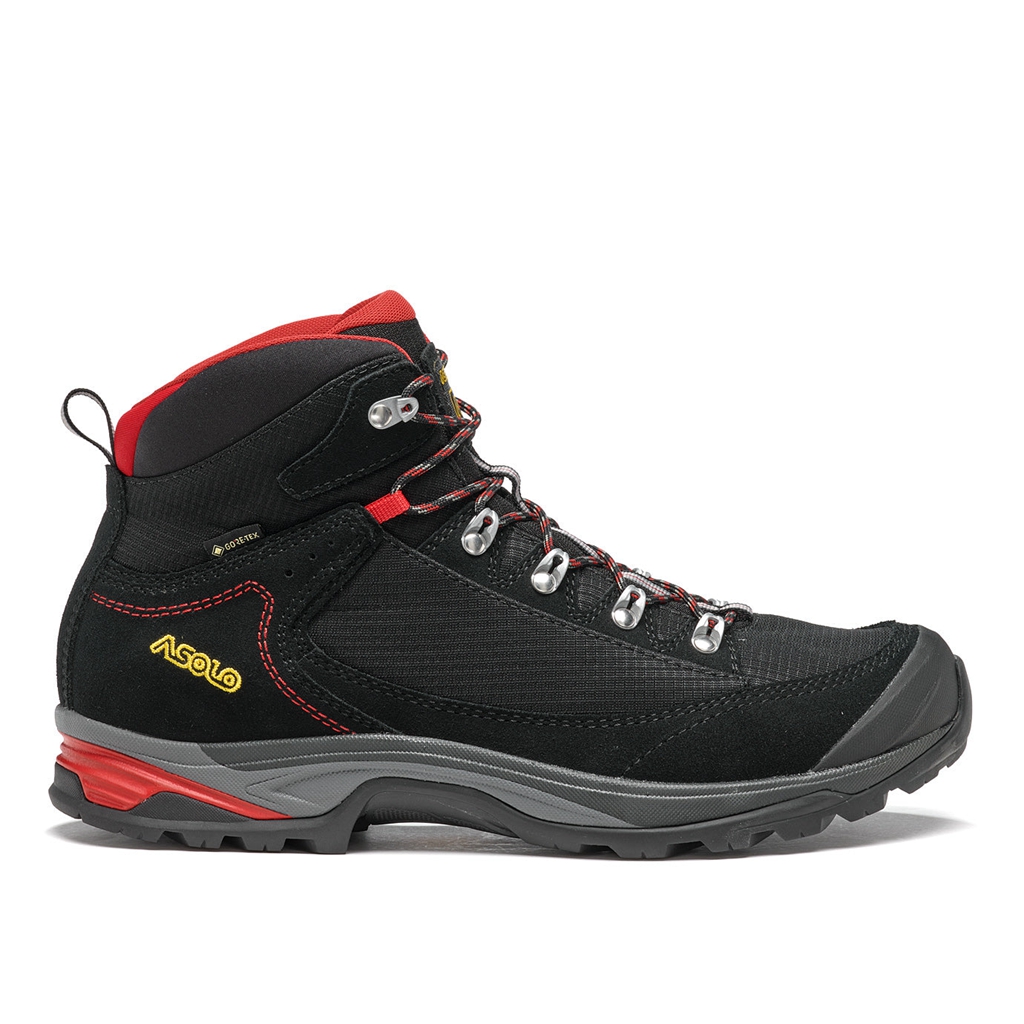 Botas Montaña Asolo FALCON GV Hombre Negras | A21278