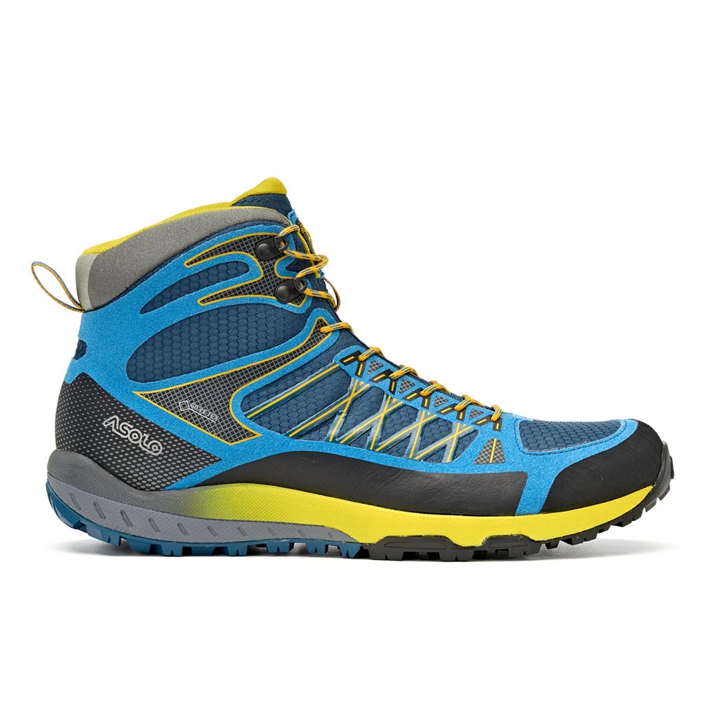 Botas Montaña Asolo GRID MID GV Hombre Azules | A27664
