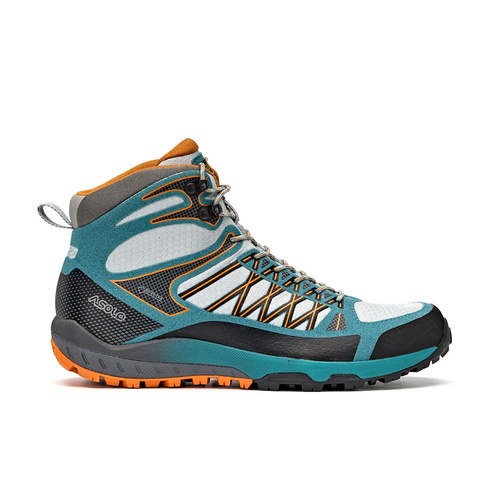 Botas Montaña Asolo GRID MID GV Mujer Turquesa | A55050