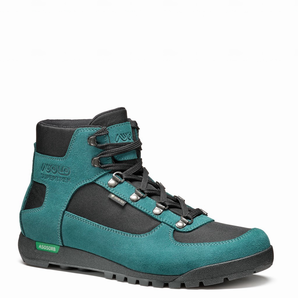 Botas Montaña Asolo SUPERTREK GTX Hombre Turquesa | A75463