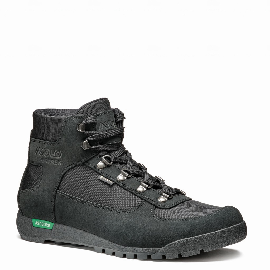 Botas Montaña Asolo SUPERTREK GTX Hombre Negras | A84312